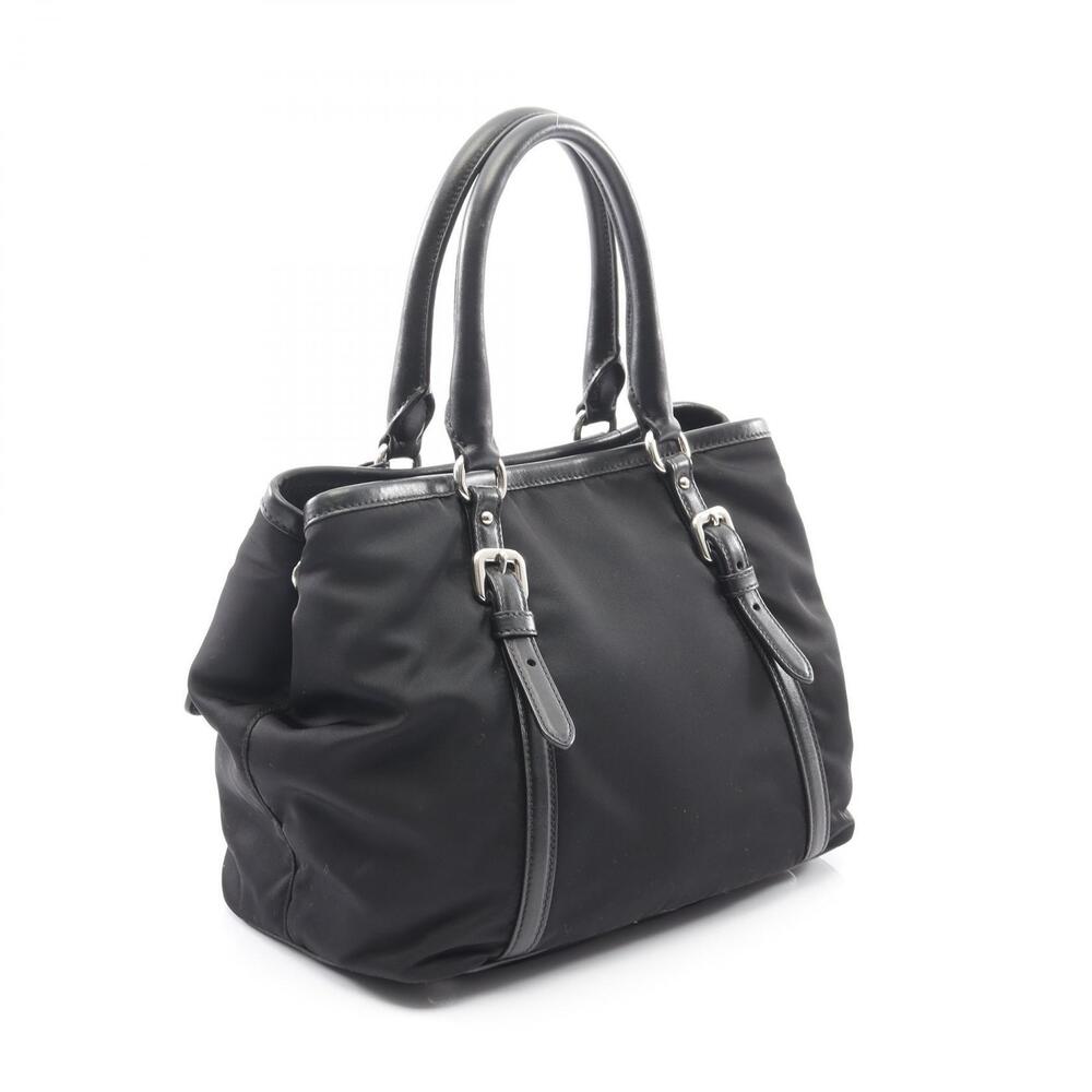 Prada TESSUTOTESS Tote Bag Black